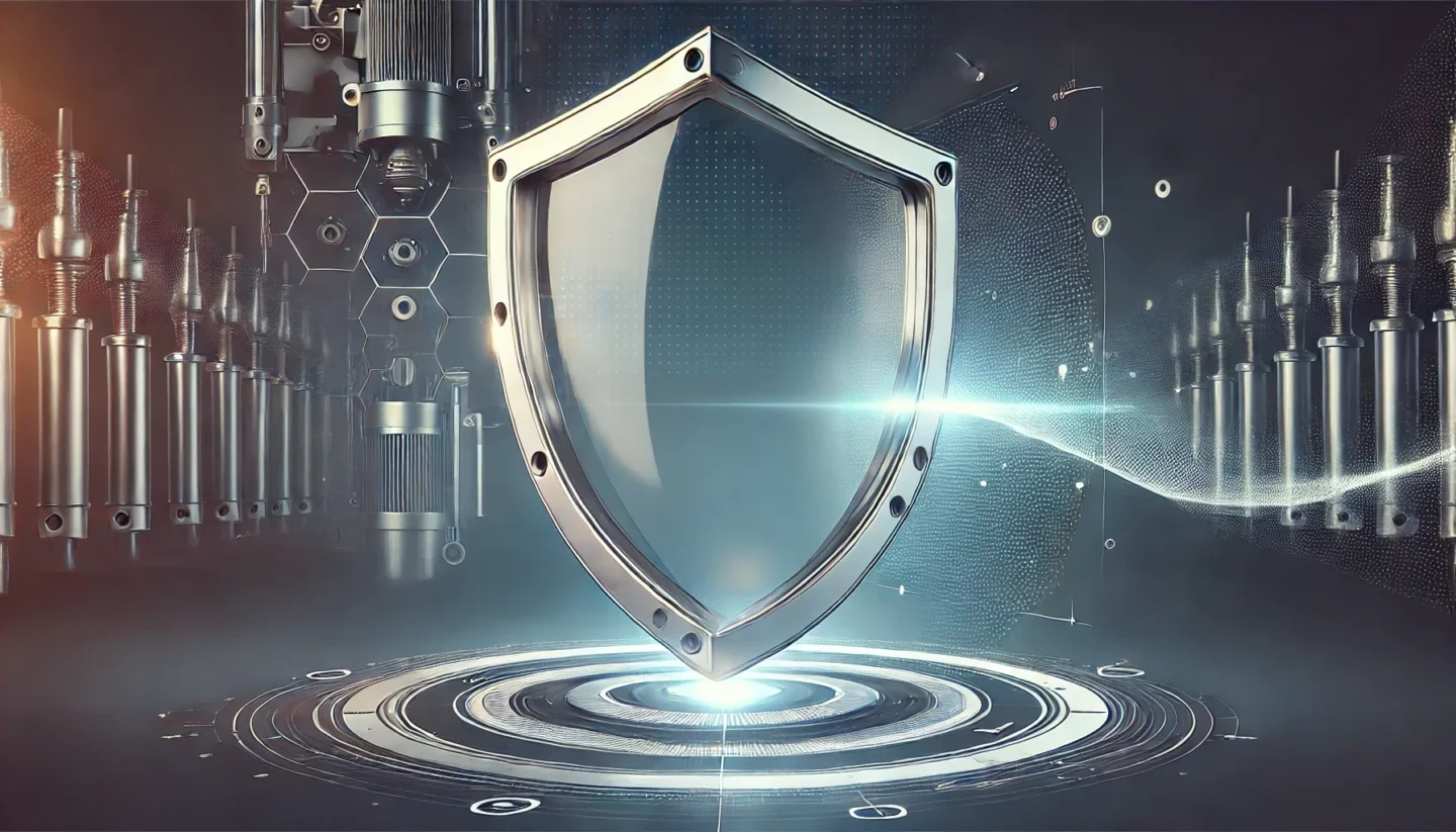 Illustrazione che rappresenta la durabilità e la protezione dei prodotti verniciati a polvere.